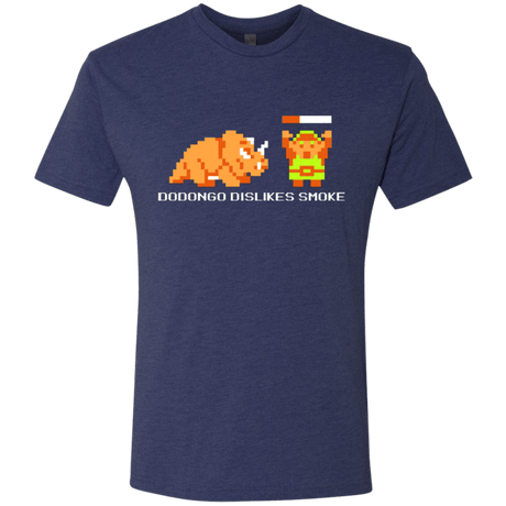 T-Shirts Vintage Navy / Small Dodongo Dislikes Smoke Men's Triblend T-Shirt
