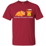 T-Shirts Cardinal / Small Dodongo Dislikes Smoke T-Shirt