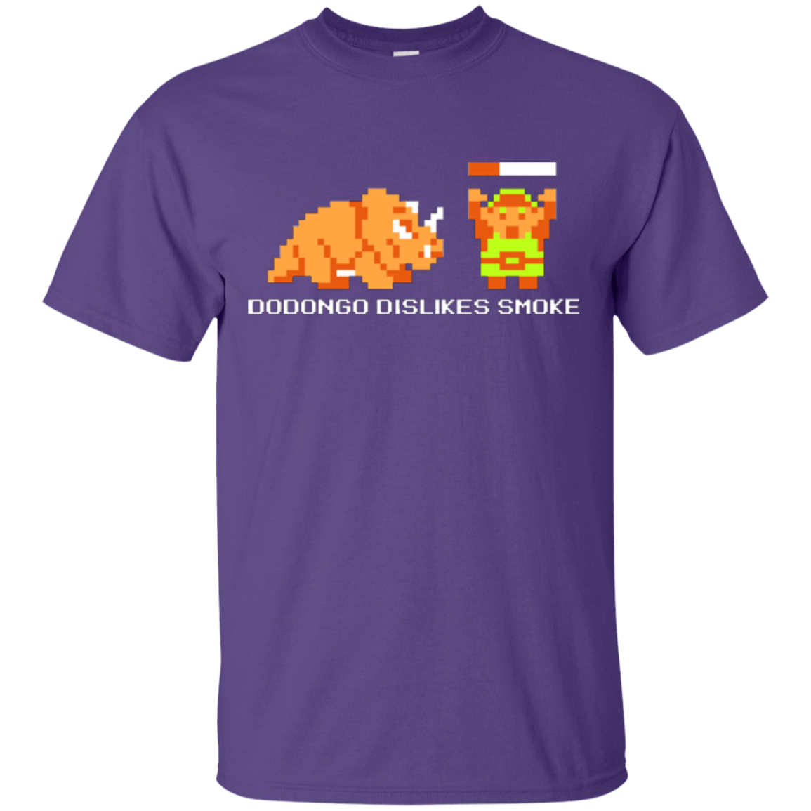 T-Shirts Purple / Small Dodongo Dislikes Smoke T-Shirt