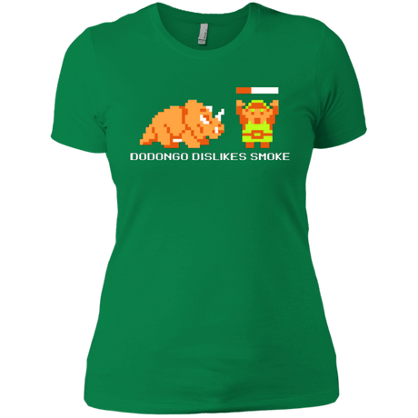 T-Shirts Kelly Green / X-Small Dodongo Dislikes Smoke Women's Premium T-Shirt