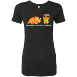 T-Shirts Vintage Black / Small Dodongo Dislikes Smoke Women's Triblend T-Shirt