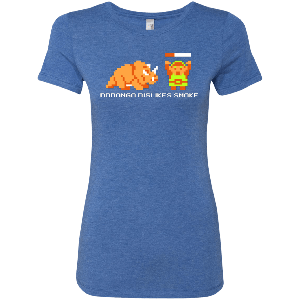 T-Shirts Vintage Royal / Small Dodongo Dislikes Smoke Women's Triblend T-Shirt