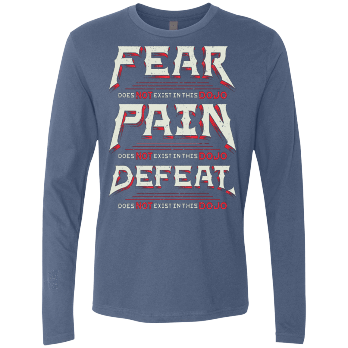 T-Shirts Indigo / S DOES NOT EXIST Men's Premium Long Sleeve