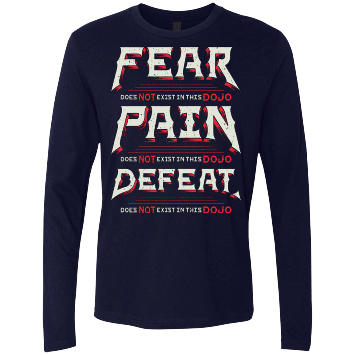 T-Shirts Midnight Navy / S DOES NOT EXIST Men's Premium Long Sleeve