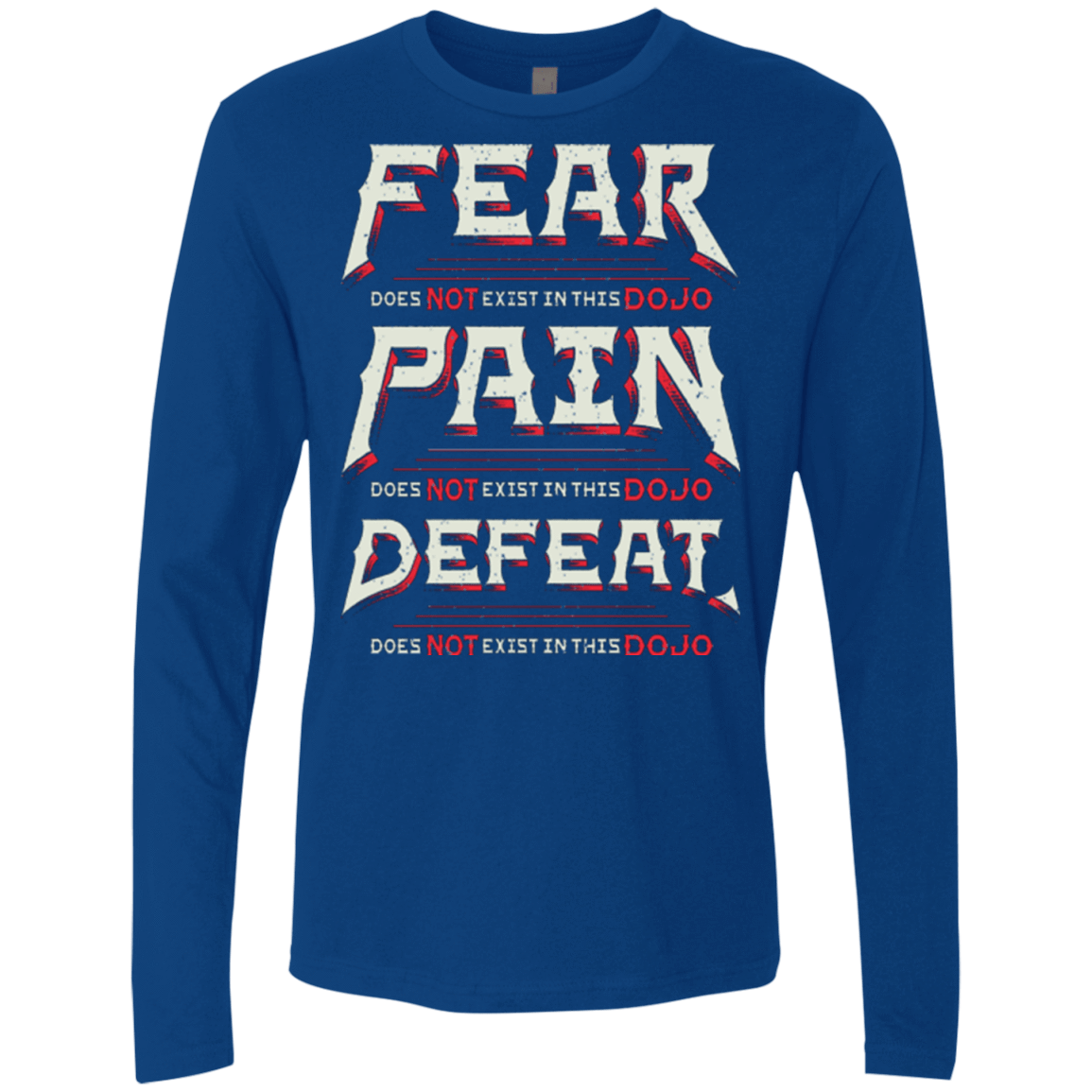 T-Shirts Royal / S DOES NOT EXIST Men's Premium Long Sleeve