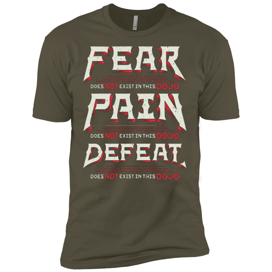 T-Shirts Military Green / X-Small DOES NOT EXIST Men's Premium T-Shirt