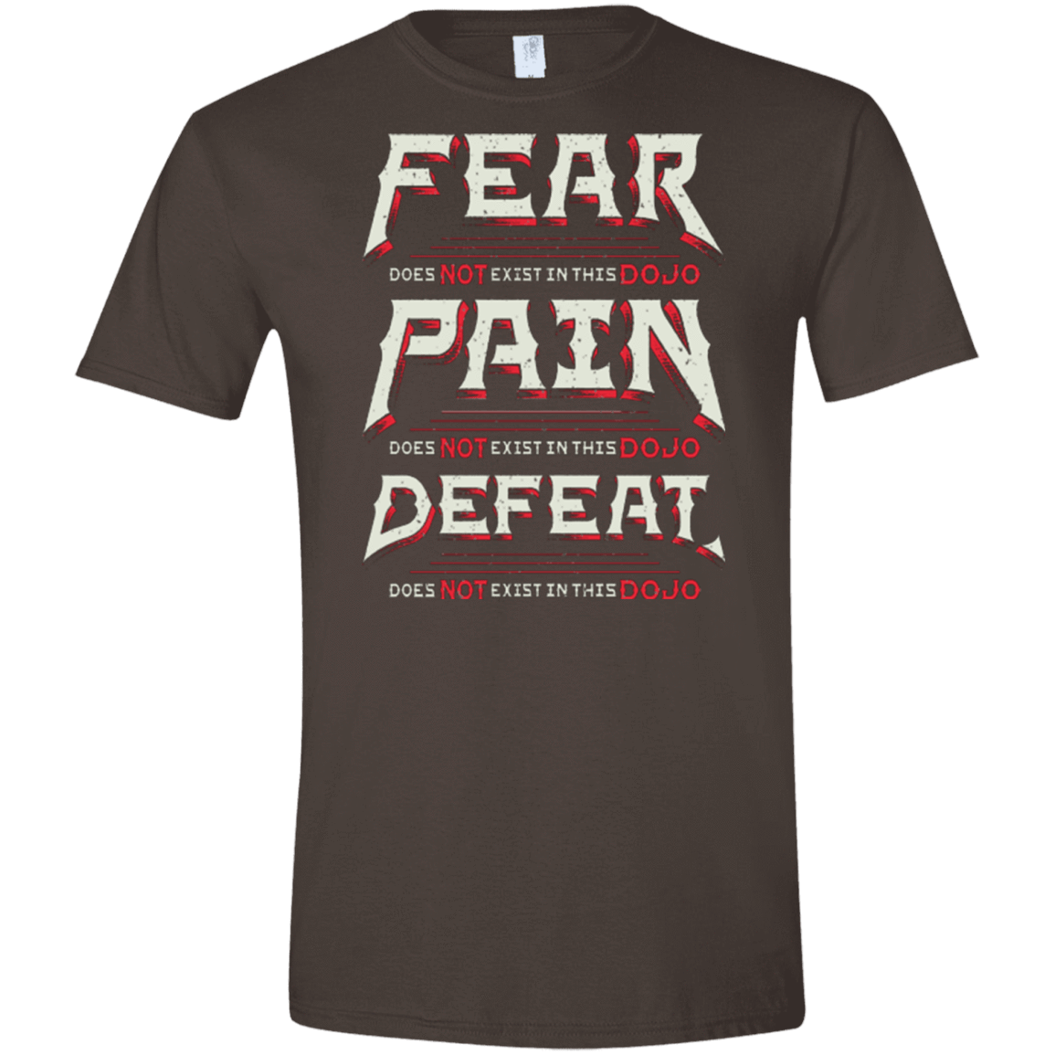 T-Shirts Dark Chocolate / S DOES NOT EXIST Men's Semi-Fitted Softstyle