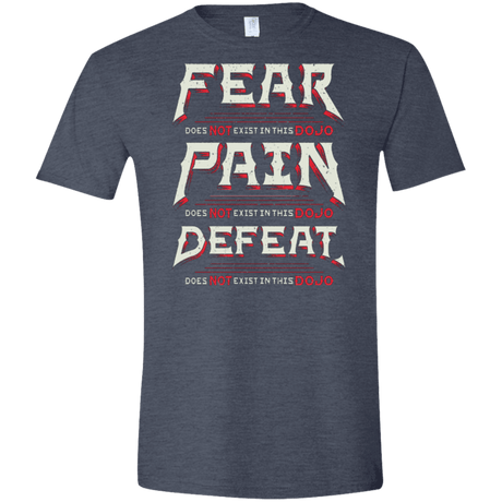 T-Shirts Heather Navy / S DOES NOT EXIST Men's Semi-Fitted Softstyle