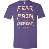 T-Shirts Heather Purple / S DOES NOT EXIST Men's Semi-Fitted Softstyle