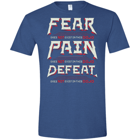 T-Shirts Heather Royal / X-Small DOES NOT EXIST Men's Semi-Fitted Softstyle