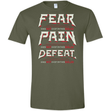 T-Shirts Military Green / S DOES NOT EXIST Men's Semi-Fitted Softstyle