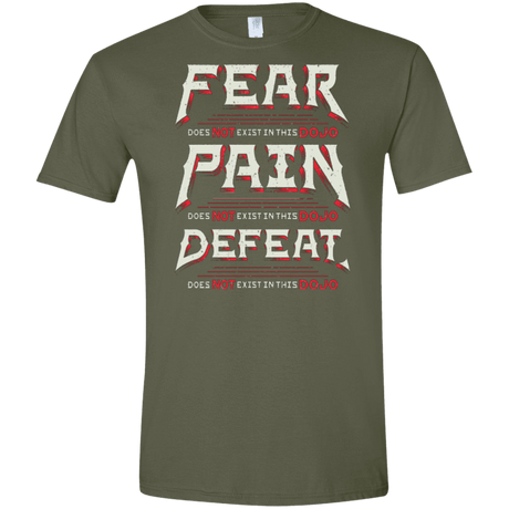 T-Shirts Military Green / S DOES NOT EXIST Men's Semi-Fitted Softstyle