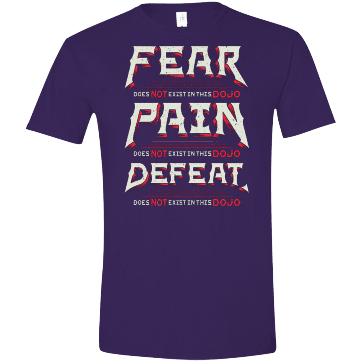 T-Shirts Purple / S DOES NOT EXIST Men's Semi-Fitted Softstyle