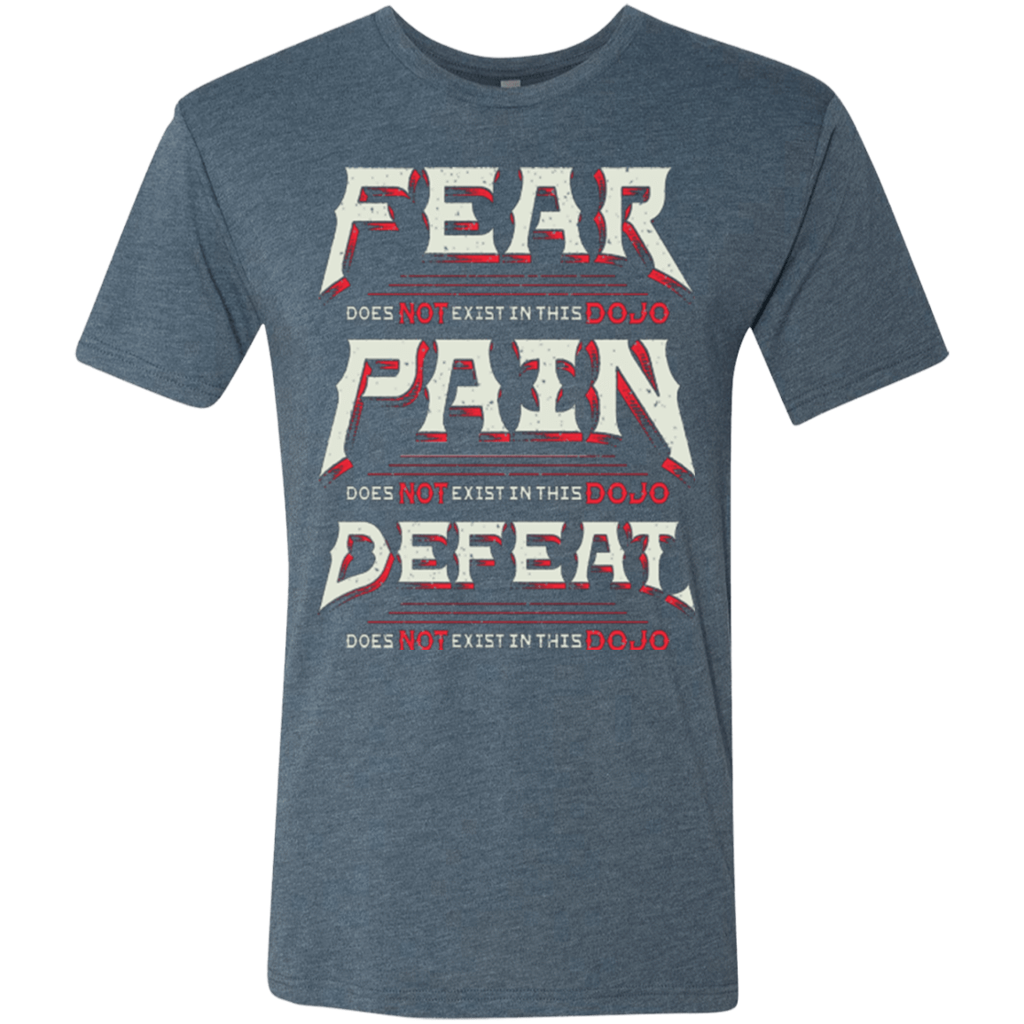 T-Shirts Indigo / S DOES NOT EXIST Men's Triblend T-Shirt