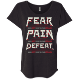 T-Shirts Vintage Black / X-Small DOES NOT EXIST Triblend Dolman Sleeve