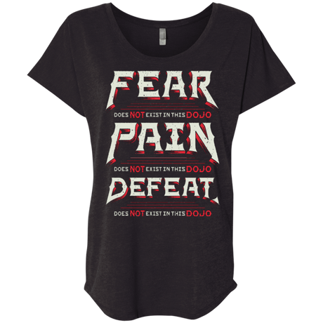 T-Shirts Vintage Black / X-Small DOES NOT EXIST Triblend Dolman Sleeve