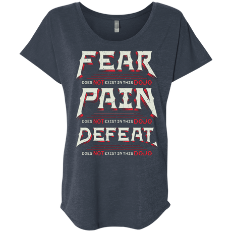 T-Shirts Vintage Navy / X-Small DOES NOT EXIST Triblend Dolman Sleeve