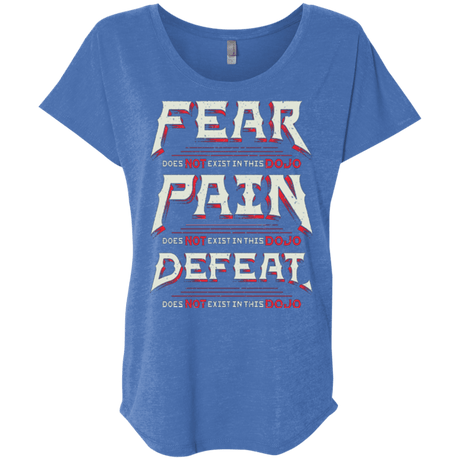 T-Shirts Vintage Royal / X-Small DOES NOT EXIST Triblend Dolman Sleeve