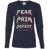 T-Shirts Navy / S DOES NOT EXIST Women's Long Sleeve T-Shirt