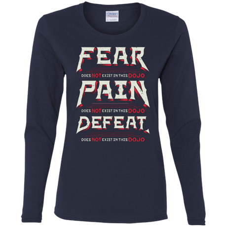 T-Shirts Navy / S DOES NOT EXIST Women's Long Sleeve T-Shirt