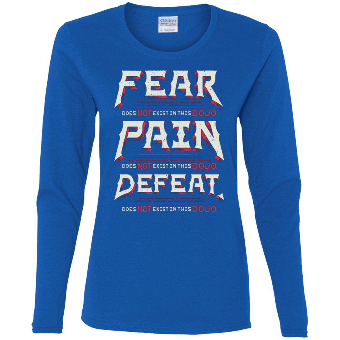 T-Shirts Royal / S DOES NOT EXIST Women's Long Sleeve T-Shirt