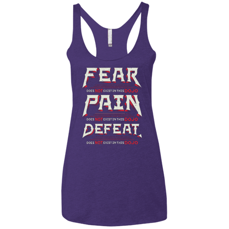 T-Shirts Purple Rush / X-Small DOES NOT EXIST Women's Triblend Racerback Tank