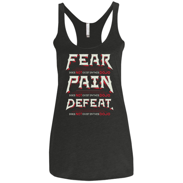 T-Shirts Vintage Black / X-Small DOES NOT EXIST Women's Triblend Racerback Tank