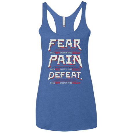 T-Shirts Vintage Royal / X-Small DOES NOT EXIST Women's Triblend Racerback Tank