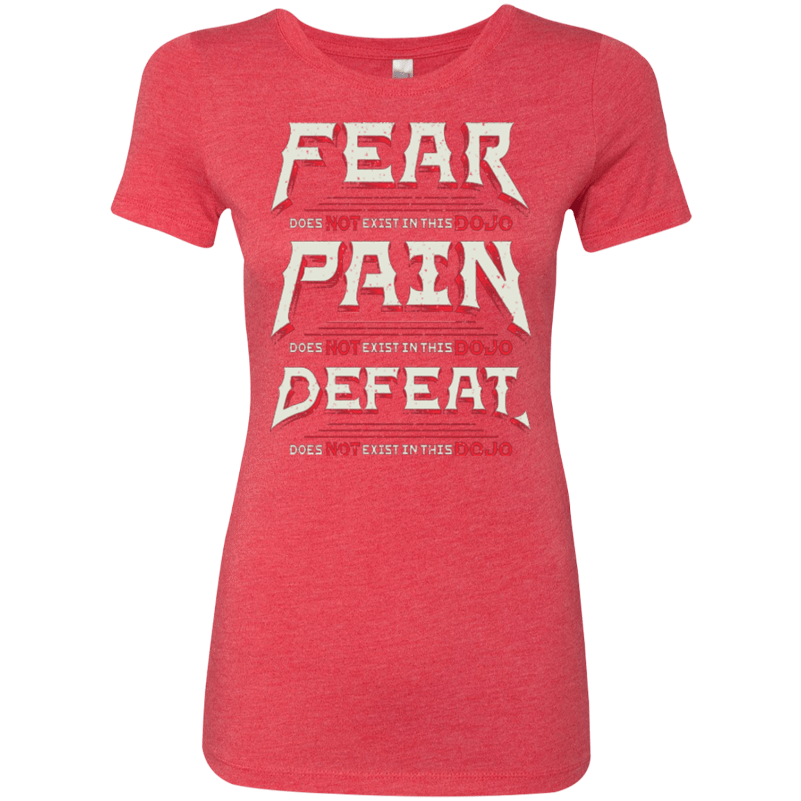 T-Shirts Vintage Red / S DOES NOT EXIST Women's Triblend T-Shirt