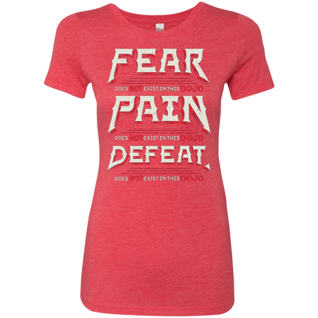 T-Shirts Vintage Red / S DOES NOT EXIST Women's Triblend T-Shirt