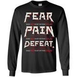 T-Shirts Black / YS DOES NOT EXIST Youth Long Sleeve T-Shirt