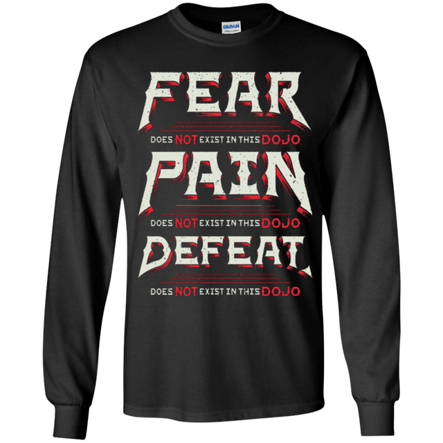 T-Shirts Black / YS DOES NOT EXIST Youth Long Sleeve T-Shirt