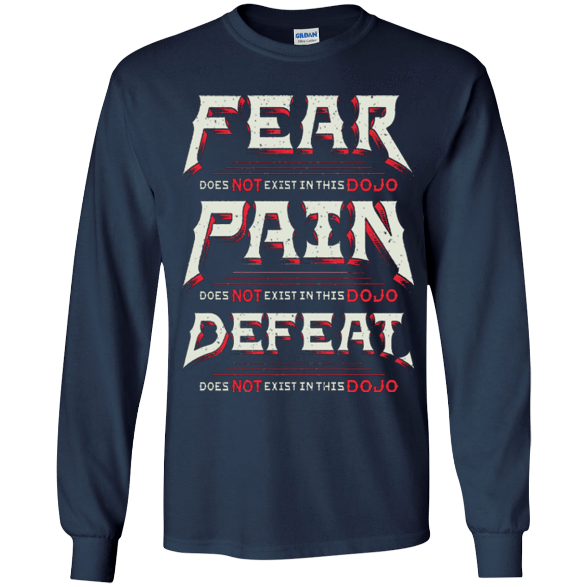 T-Shirts Navy / YS DOES NOT EXIST Youth Long Sleeve T-Shirt