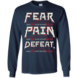 T-Shirts Navy / YS DOES NOT EXIST Youth Long Sleeve T-Shirt