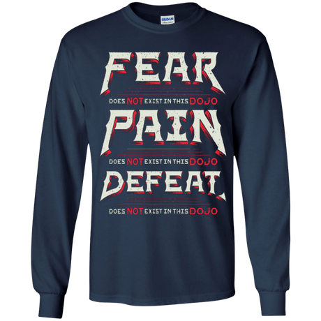 T-Shirts Navy / YS DOES NOT EXIST Youth Long Sleeve T-Shirt