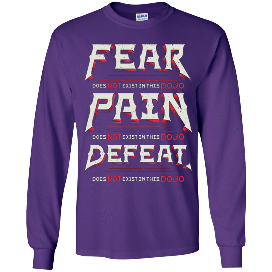 T-Shirts Purple / YS DOES NOT EXIST Youth Long Sleeve T-Shirt