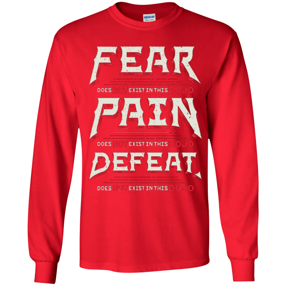 T-Shirts Red / YS DOES NOT EXIST Youth Long Sleeve T-Shirt