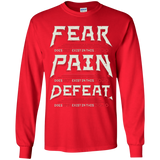 T-Shirts Red / YS DOES NOT EXIST Youth Long Sleeve T-Shirt