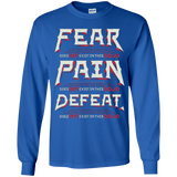 T-Shirts Royal / YS DOES NOT EXIST Youth Long Sleeve T-Shirt