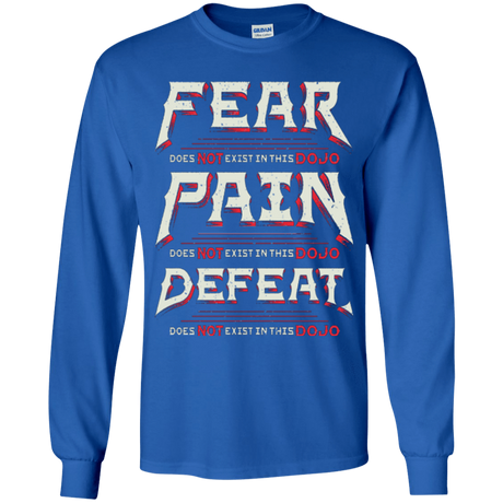 T-Shirts Royal / YS DOES NOT EXIST Youth Long Sleeve T-Shirt