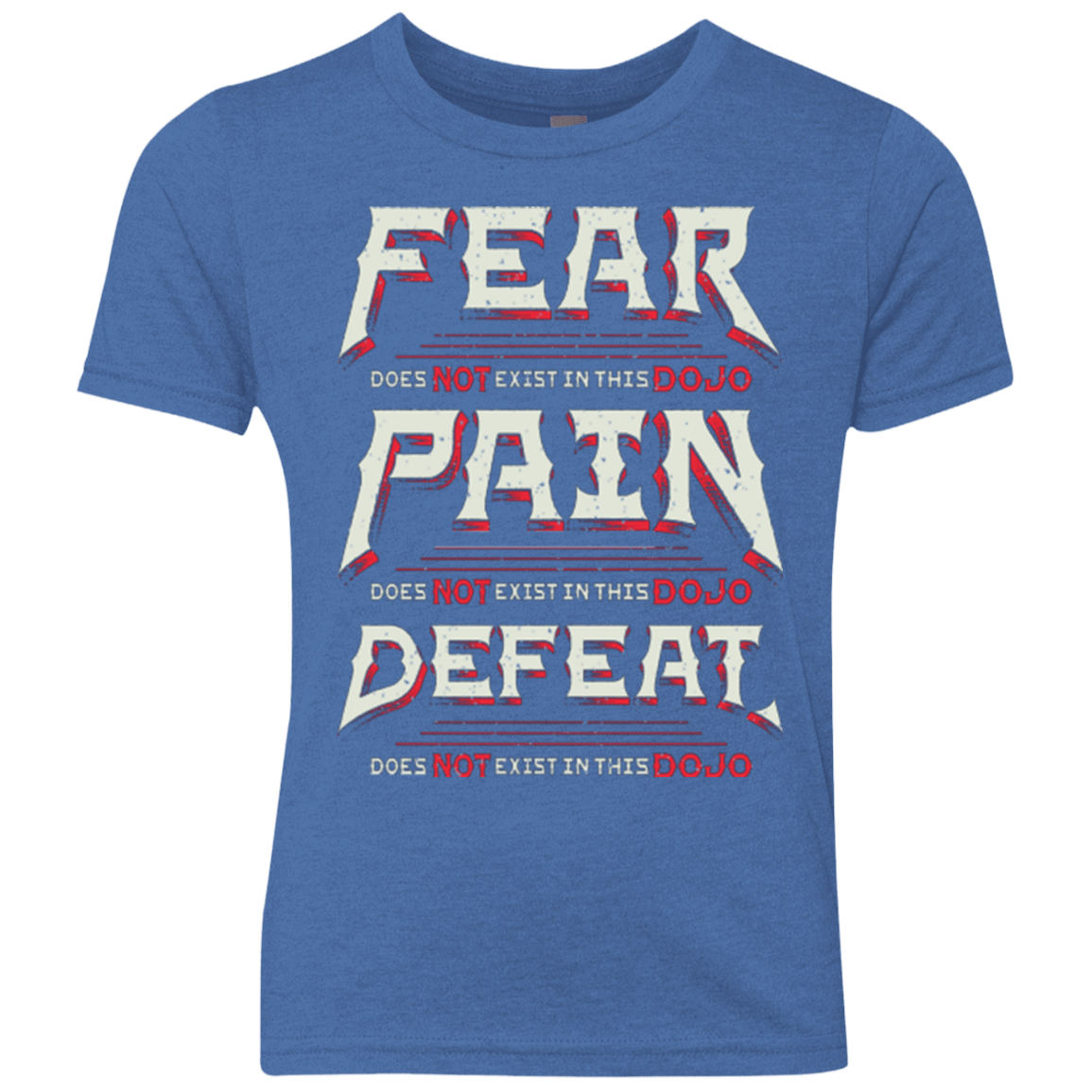 T-Shirts Vintage Royal / YXS DOES NOT EXIST Youth Triblend T-Shirt