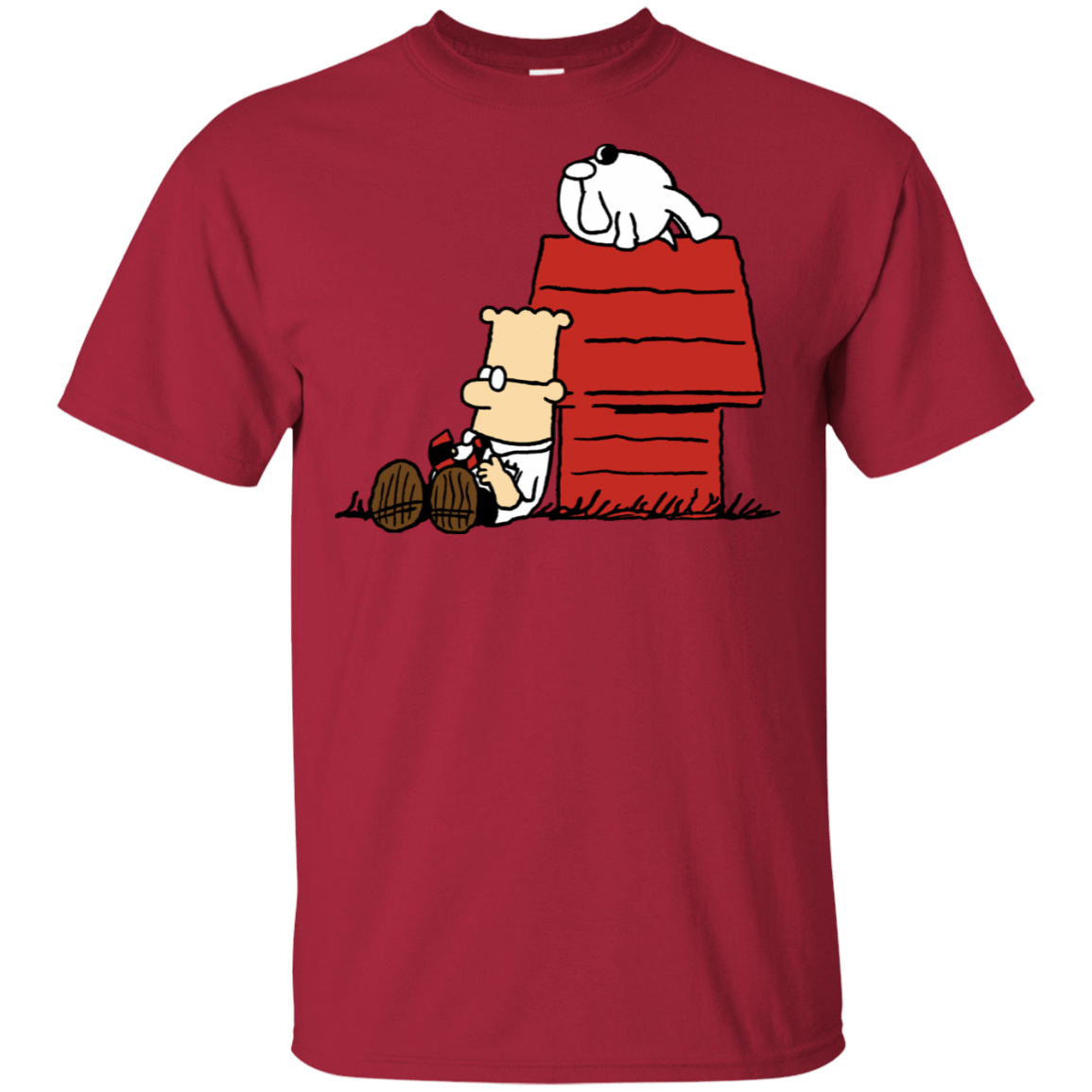 T-Shirts Cardinal / S Dogbert T-Shirt