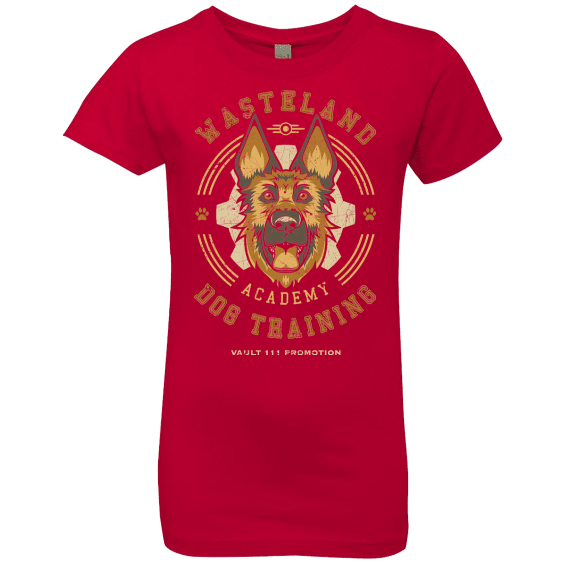 T-Shirts Red / YXS Dogmeat Training Academy Girls Premium T-Shirt