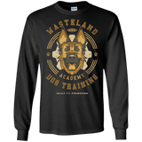 T-Shirts Black / S Dogmeat Training Academy Men's Long Sleeve T-Shirt