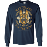 T-Shirts Navy / S Dogmeat Training Academy Men's Long Sleeve T-Shirt