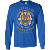 T-Shirts Royal / S Dogmeat Training Academy Men's Long Sleeve T-Shirt