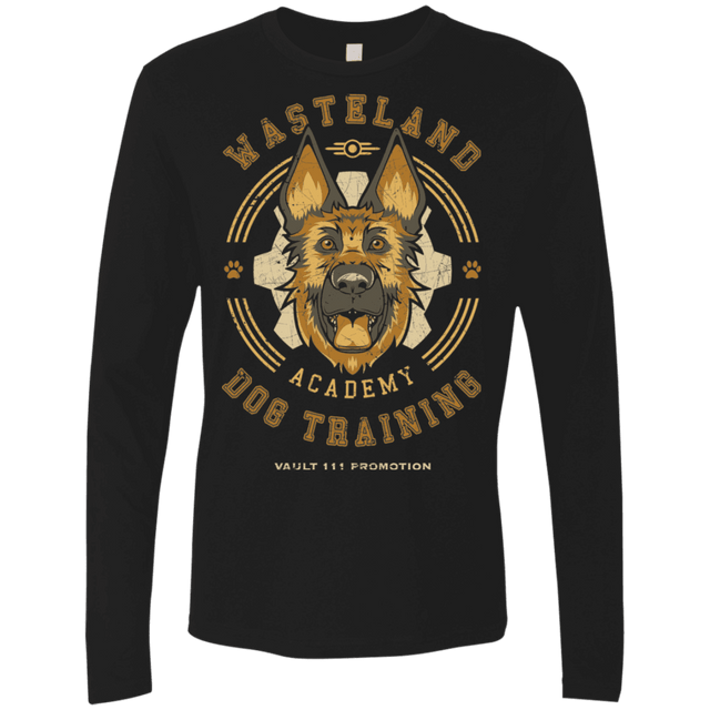 T-Shirts Black / S Dogmeat Training Academy Men's Premium Long Sleeve