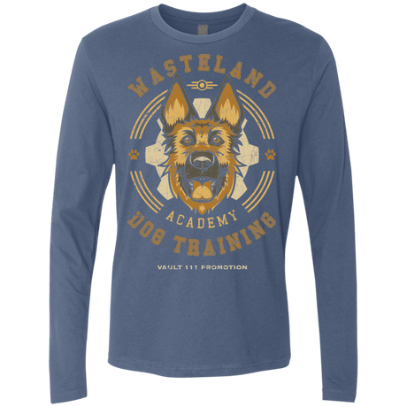 T-Shirts Indigo / S Dogmeat Training Academy Men's Premium Long Sleeve