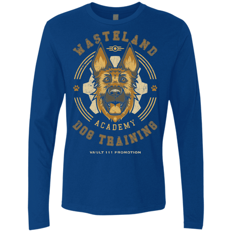 T-Shirts Royal / S Dogmeat Training Academy Men's Premium Long Sleeve