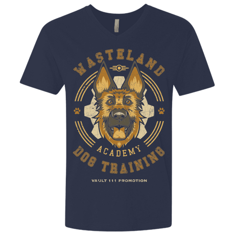 T-Shirts Midnight Navy / X-Small Dogmeat Training Academy Men's Premium V-Neck